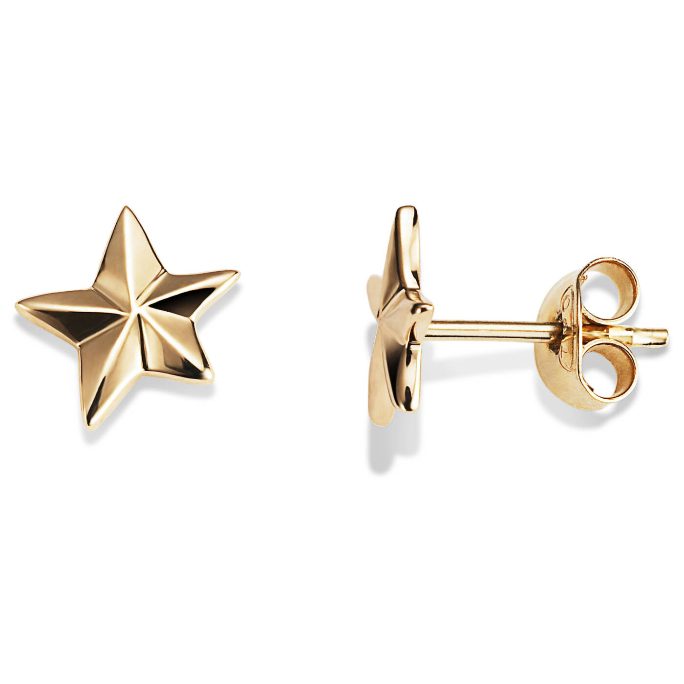 Catch A Falling Star Earring Gold