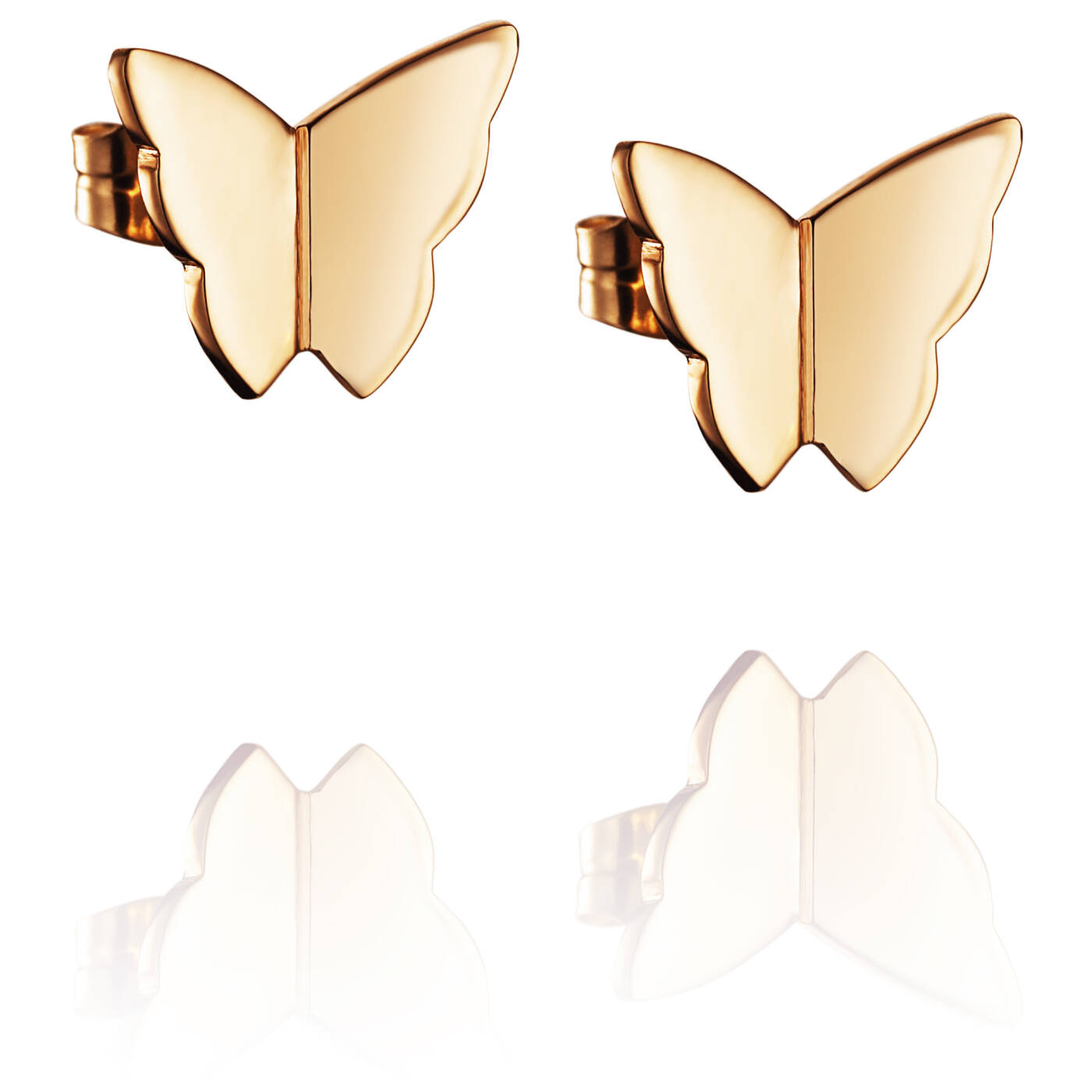Little Miss Butterfly Earring Gold