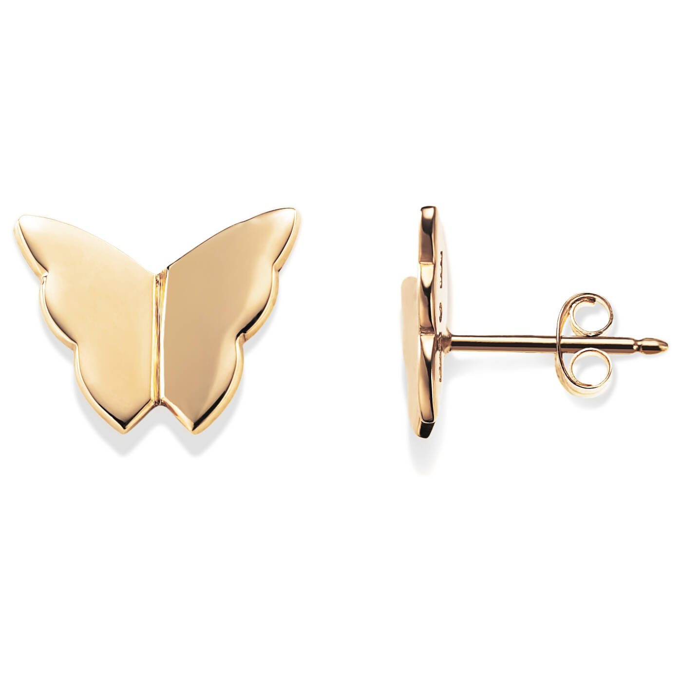 Little Miss Butterfly Earring Gold