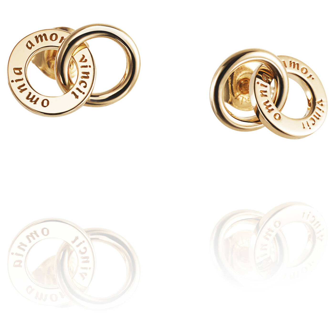 Mini Twosome Earring Gold