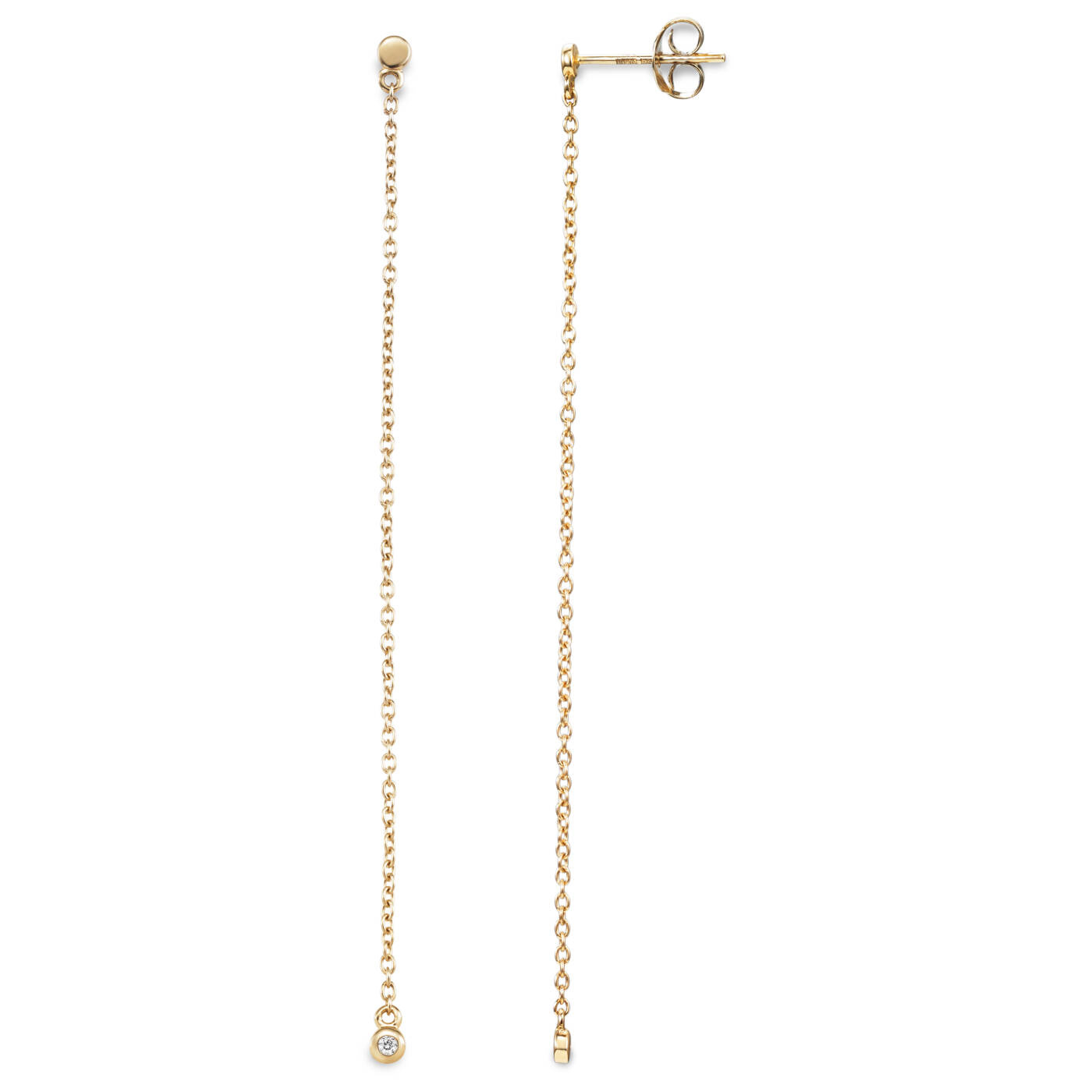 My First Diamond Earring Gold