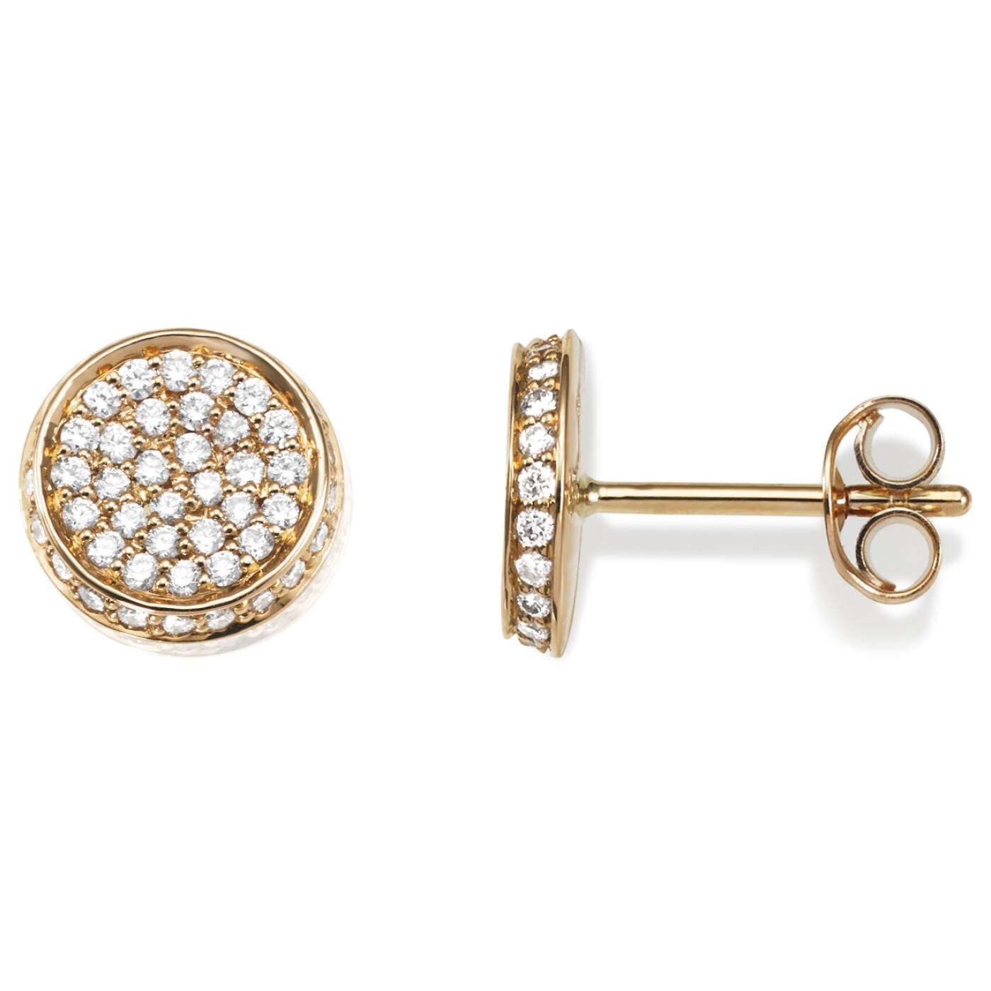 Love Bowl Mini & Stars Earring Gold