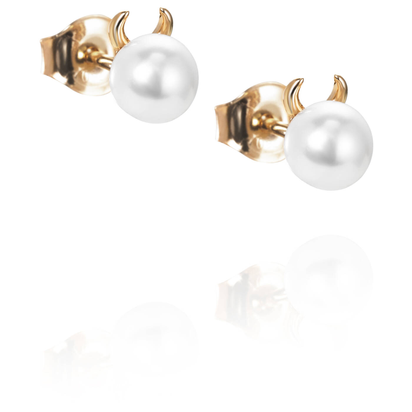 Little Devil Earring Gold