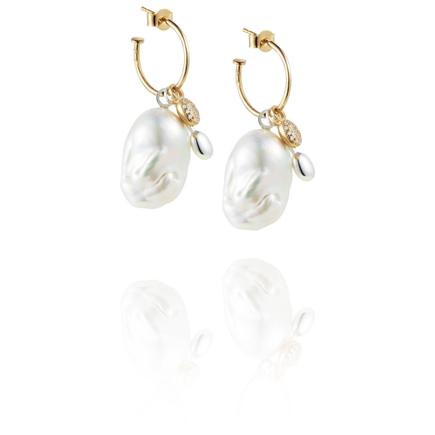 101 Plain Hoops Earring Gold