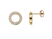 Circle Of Love Earring Gold