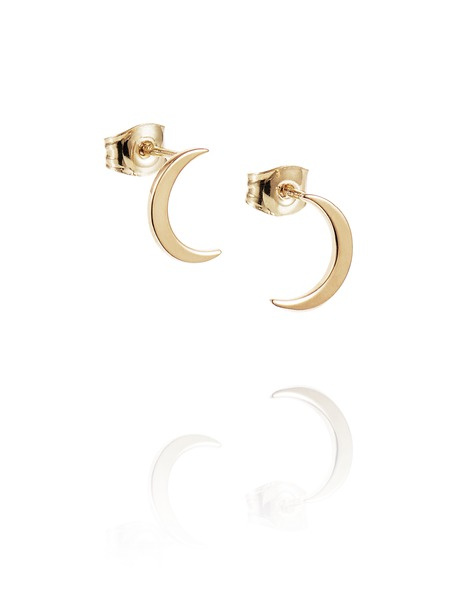 Pencez Moon Earring Gold