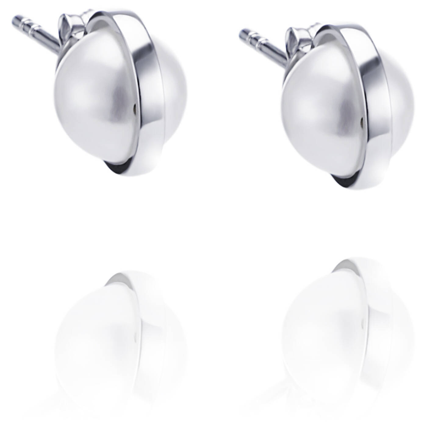 Day Pearl Earring White gold