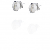 Day Pearl Earring White gold