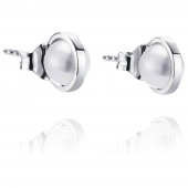 Little Day Pearl Earring White gold
