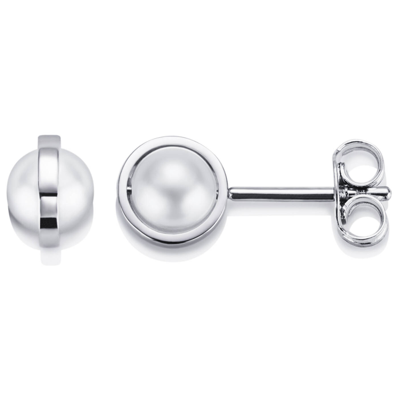Little Day Pearl Earring White gold