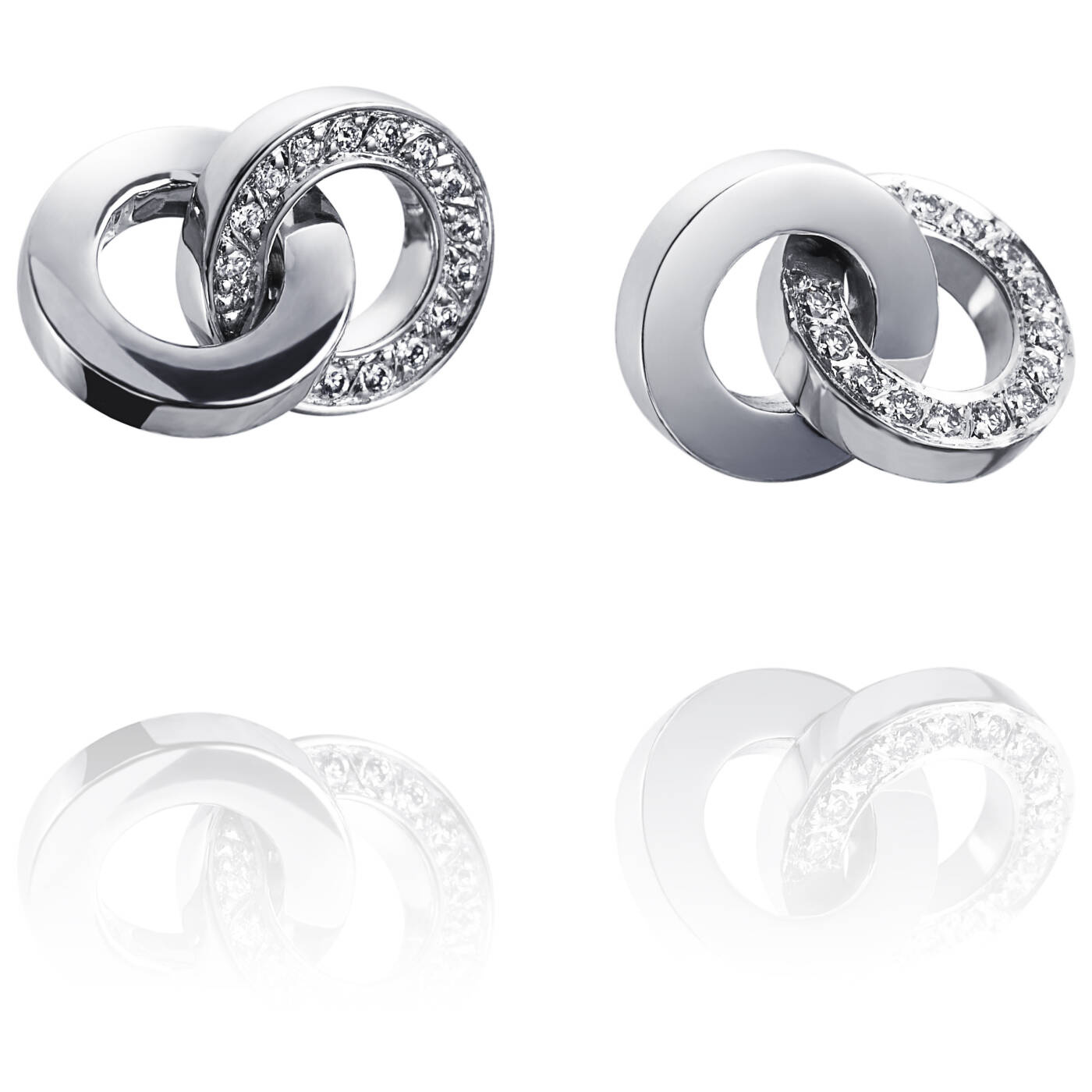 You & Me Earring White gold