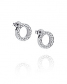 Circle Of Love Earring White gold
