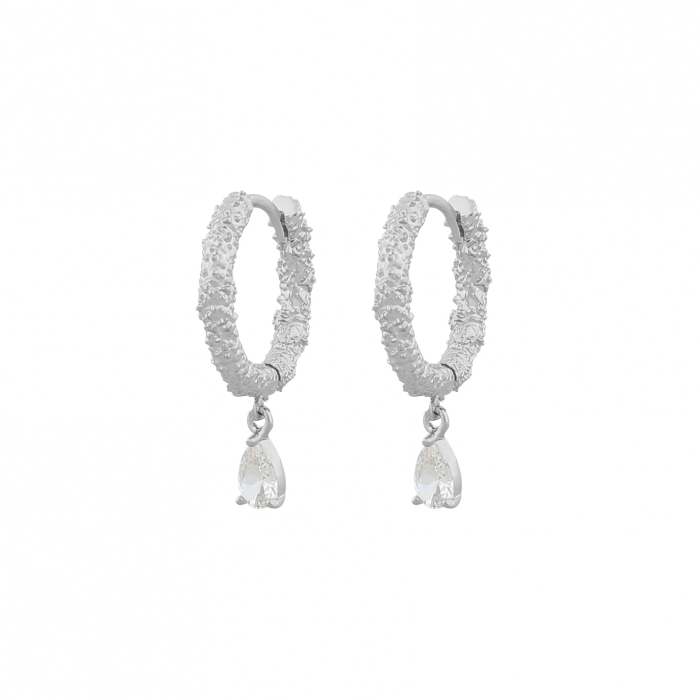 London ring pendant Earring Silver