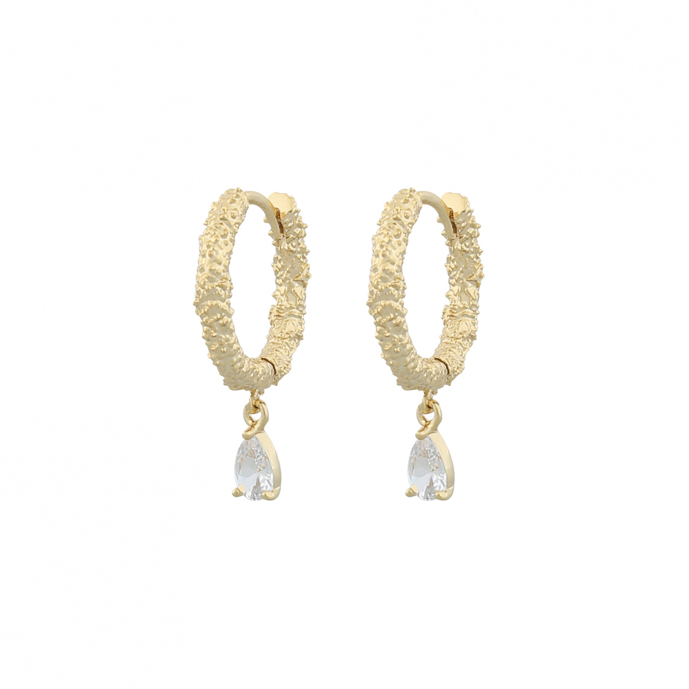 London ring pendant Earring Gold