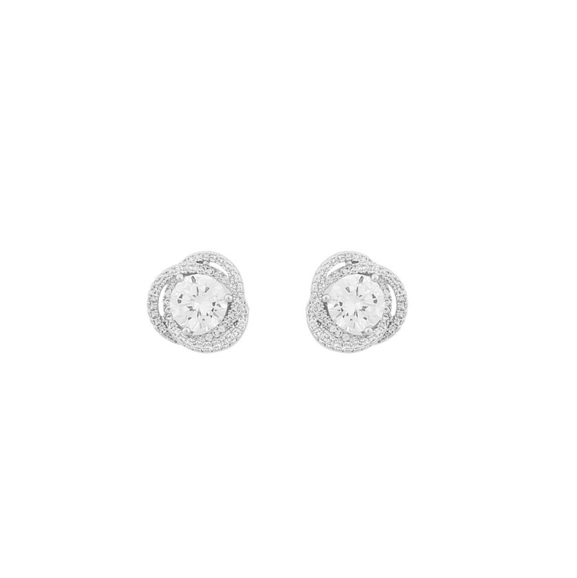 Mona stone Earring Silver