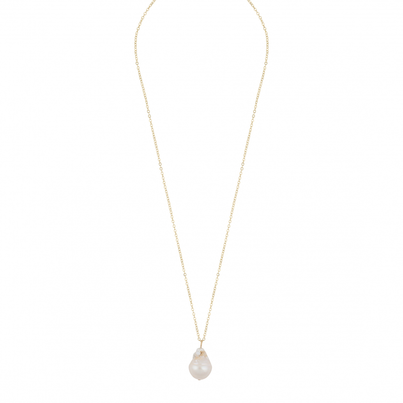Florence pearl pendant Necklaces 45 Gold
