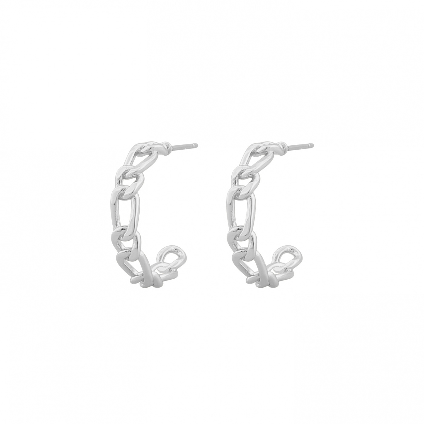 Porto oval Earring Silver