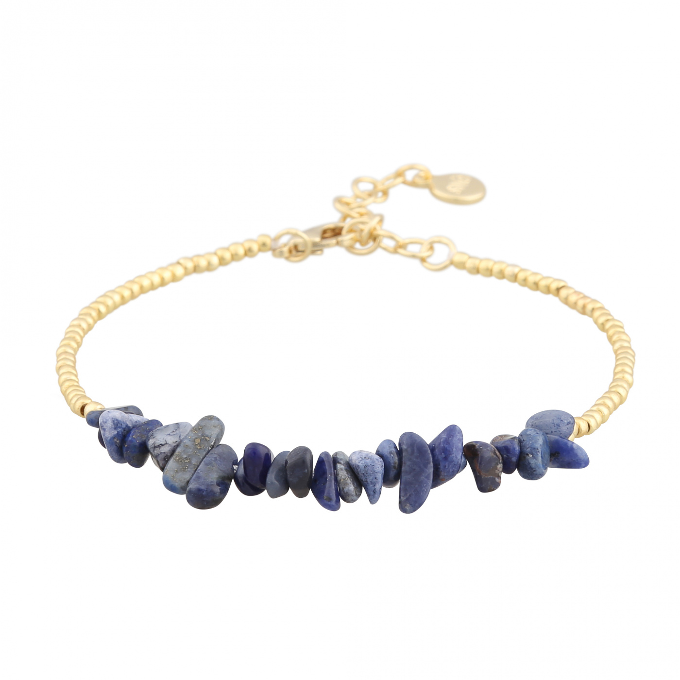 Capri brace gold blue