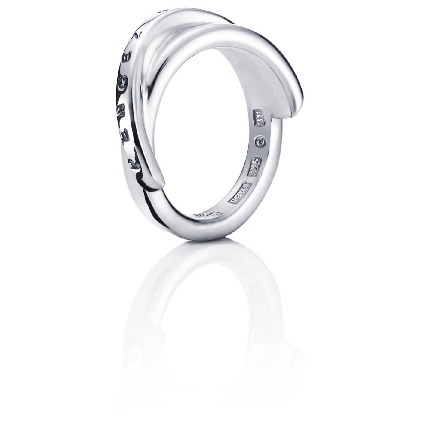 Pencez De Moy Edge Ring Silver