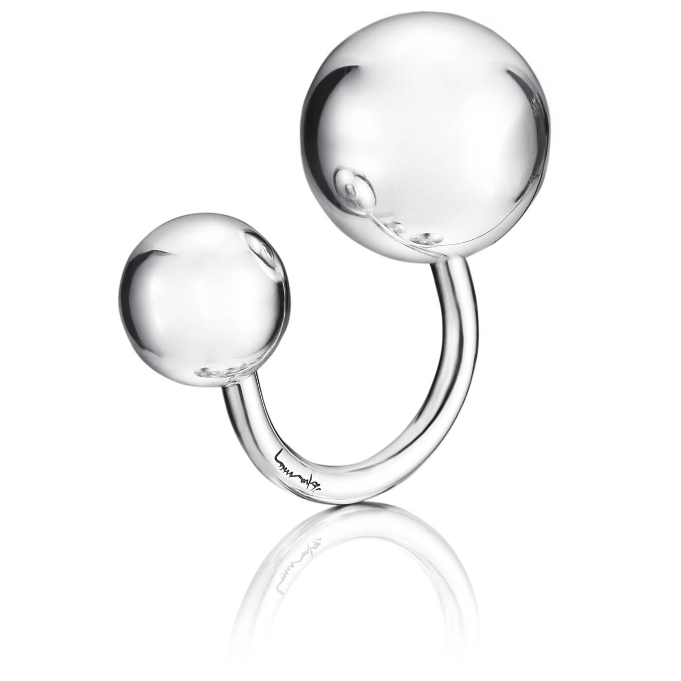 Balls Ring Silver