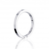 Plain & Signature Thin Ring Silver