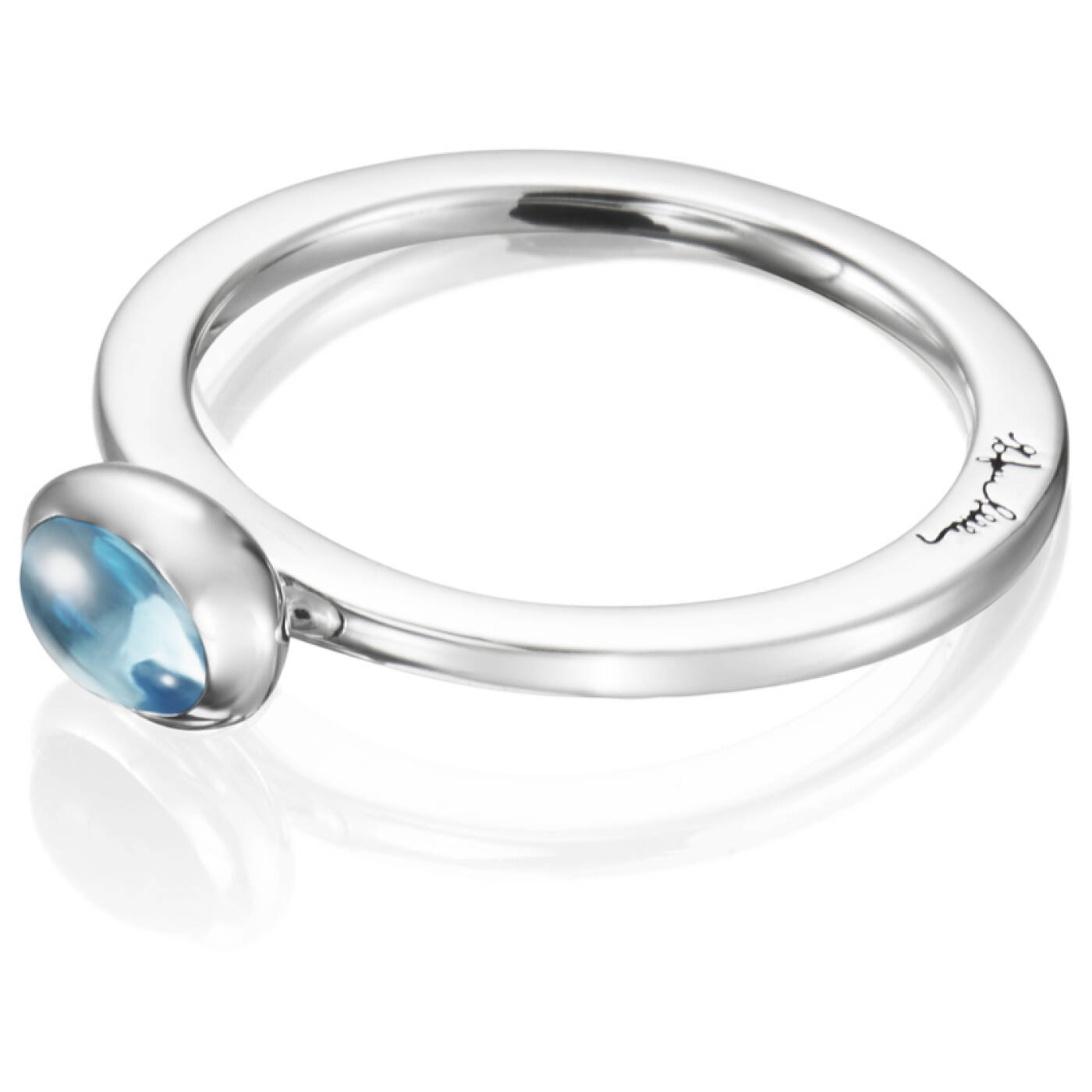 Love Bead Silver - Topaz Ring Silver