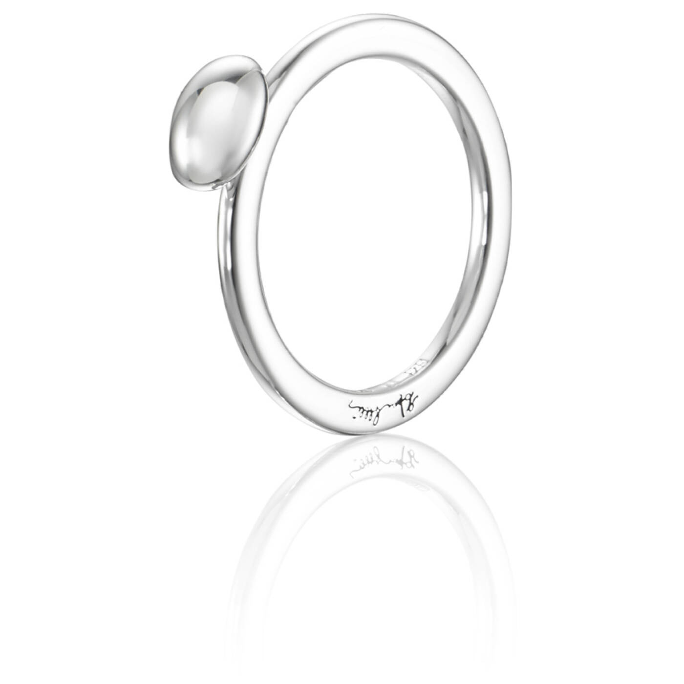 Love Bead - Silver Ring Silver