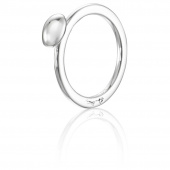 Love Bead - Silver Ring Silver