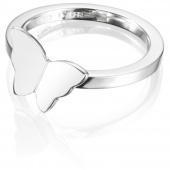 Little Miss Butterfly - Silver Ring Silver