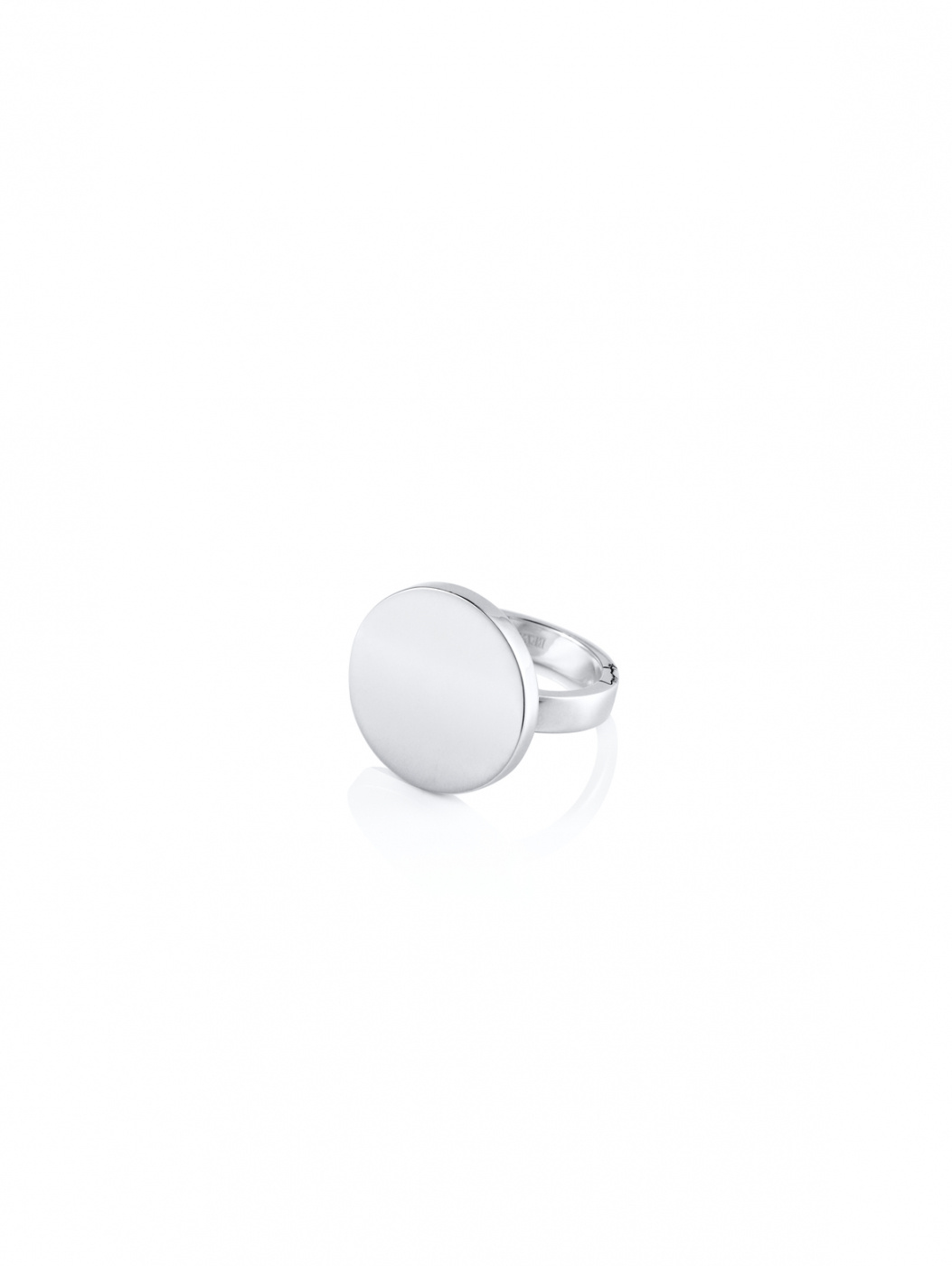 Disc Ring Silver