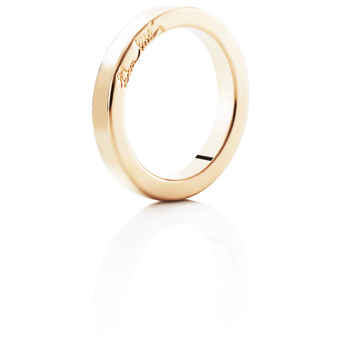 Half Round Ring Gold