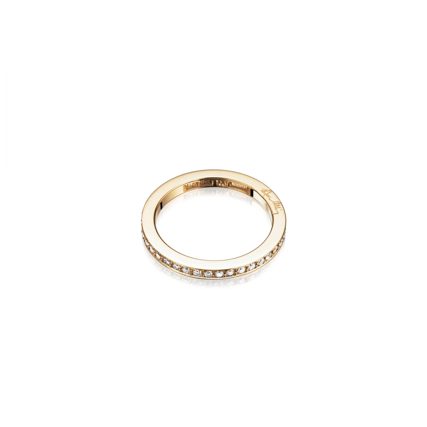 21 Stars & Signature Thin Ring Gold