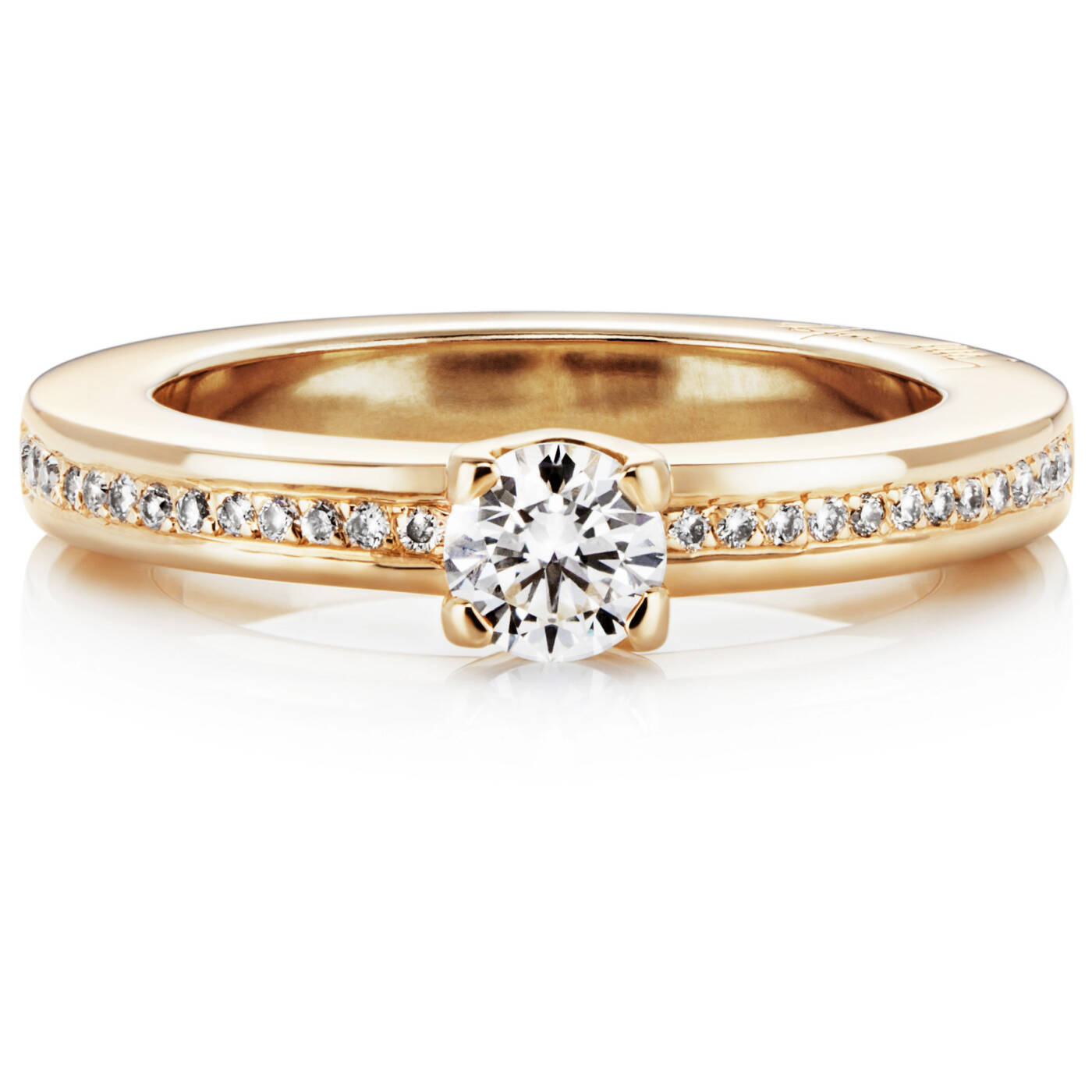 Heart To Heart 0.50 ct Diamonds Ring Gold