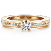 Heart To Heart 0.50 ct Diamonds Ring Gold