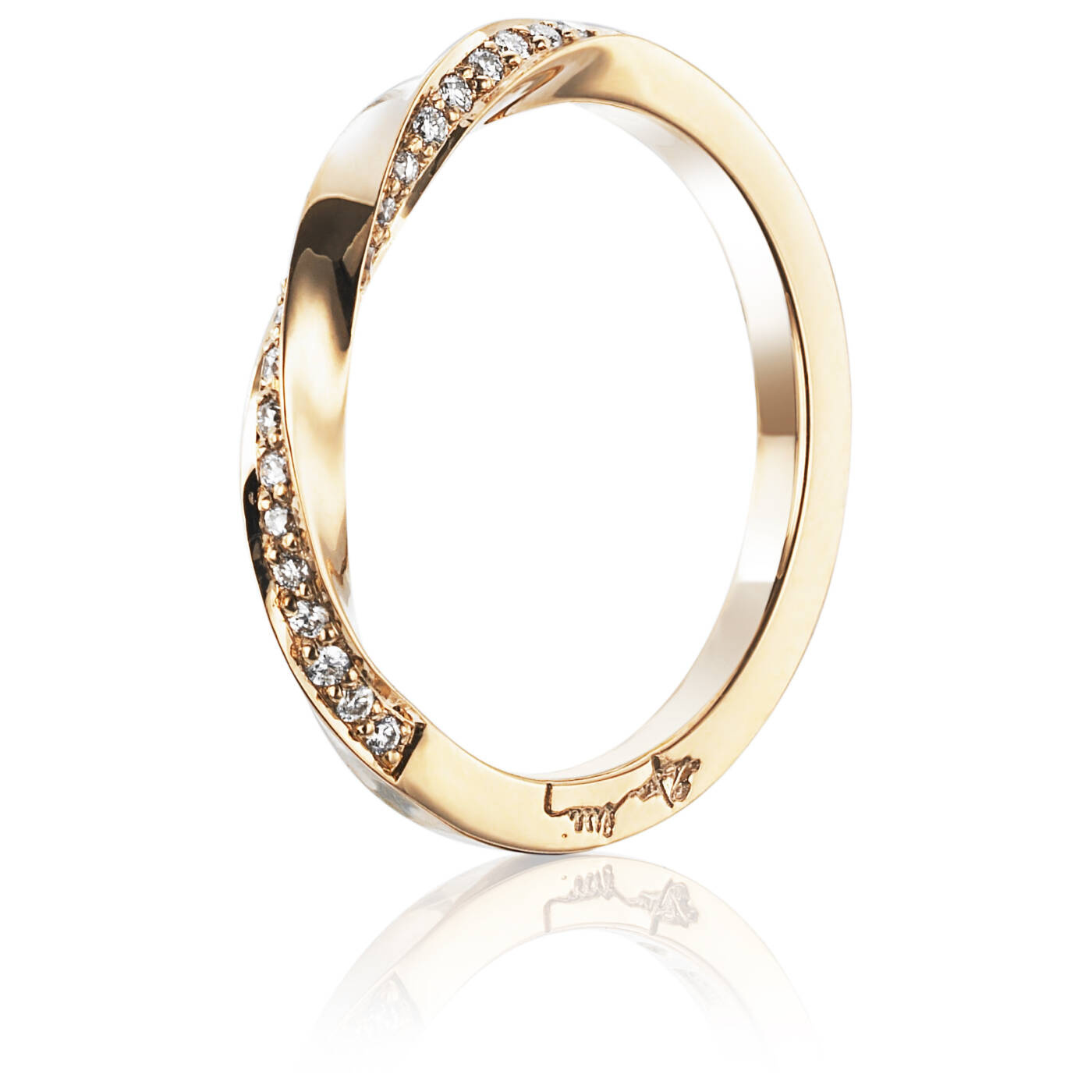 Viking & Stars Ring Gold