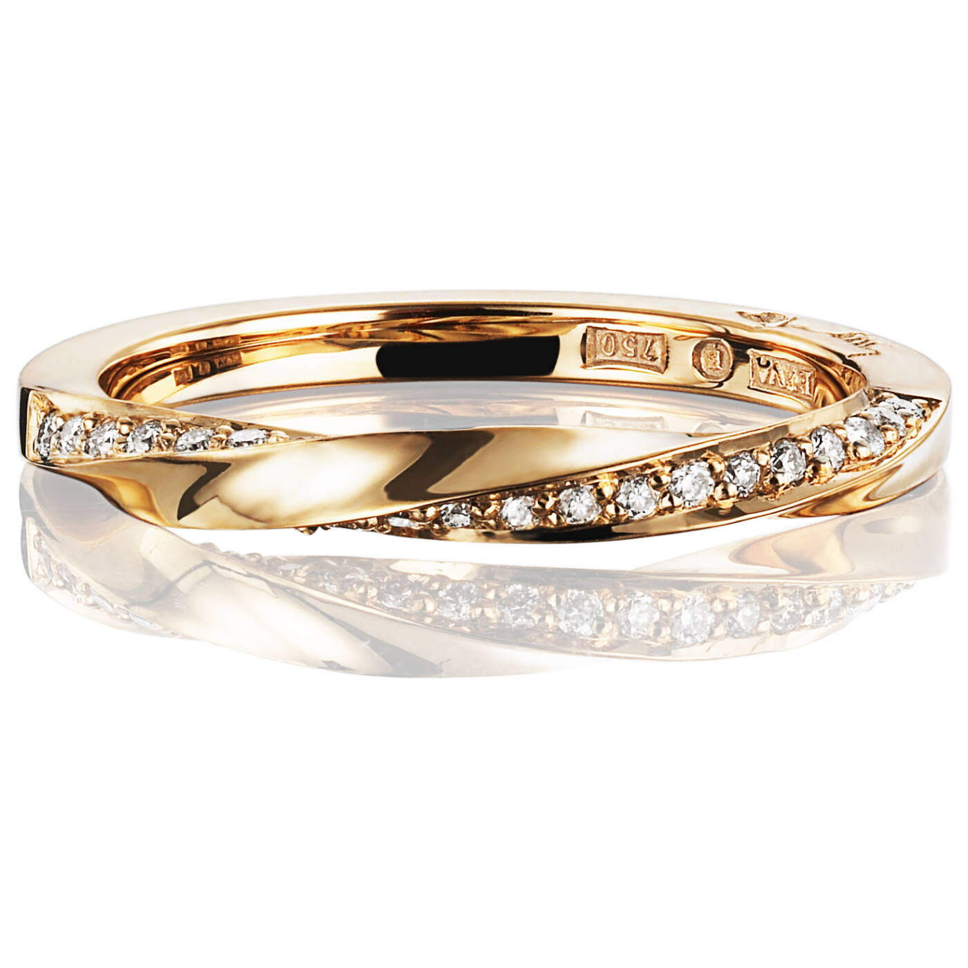 Viking & Stars Ring Gold