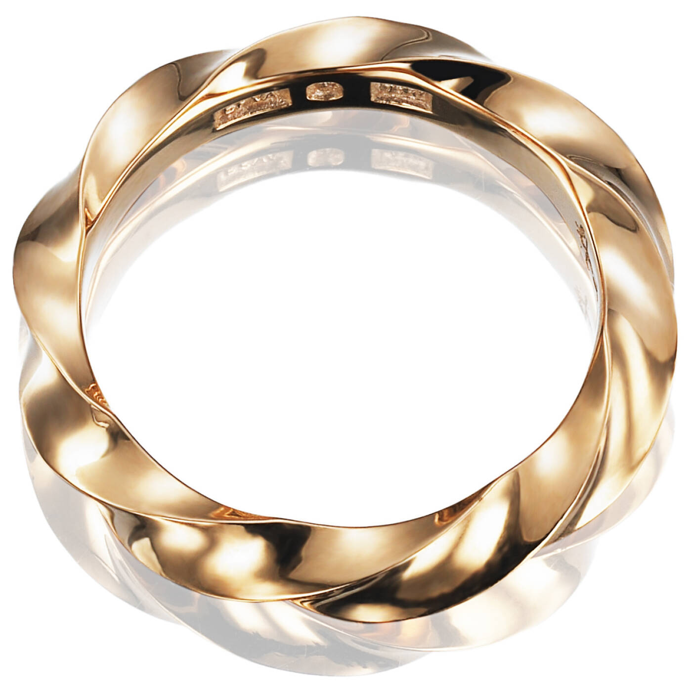Viking Wide Ring Gold