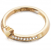 Paramour Love Thin Ring Gold
