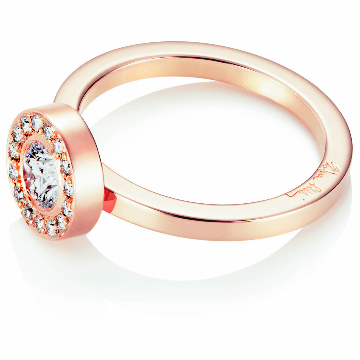 Wedding & Stars 0.40 ct Diamonds Ring Gold