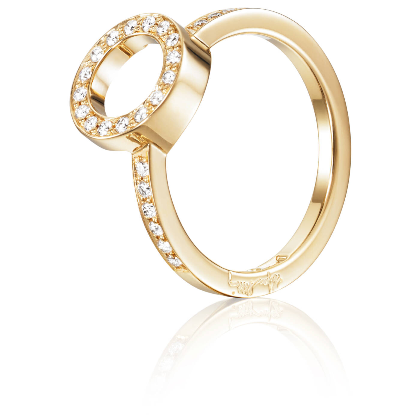 Circle Of Love I Ring Gold