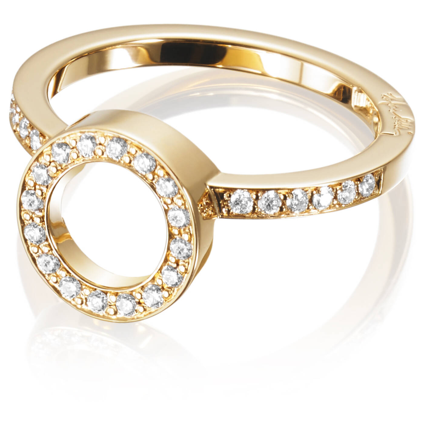 Circle Of Love I Ring Gold