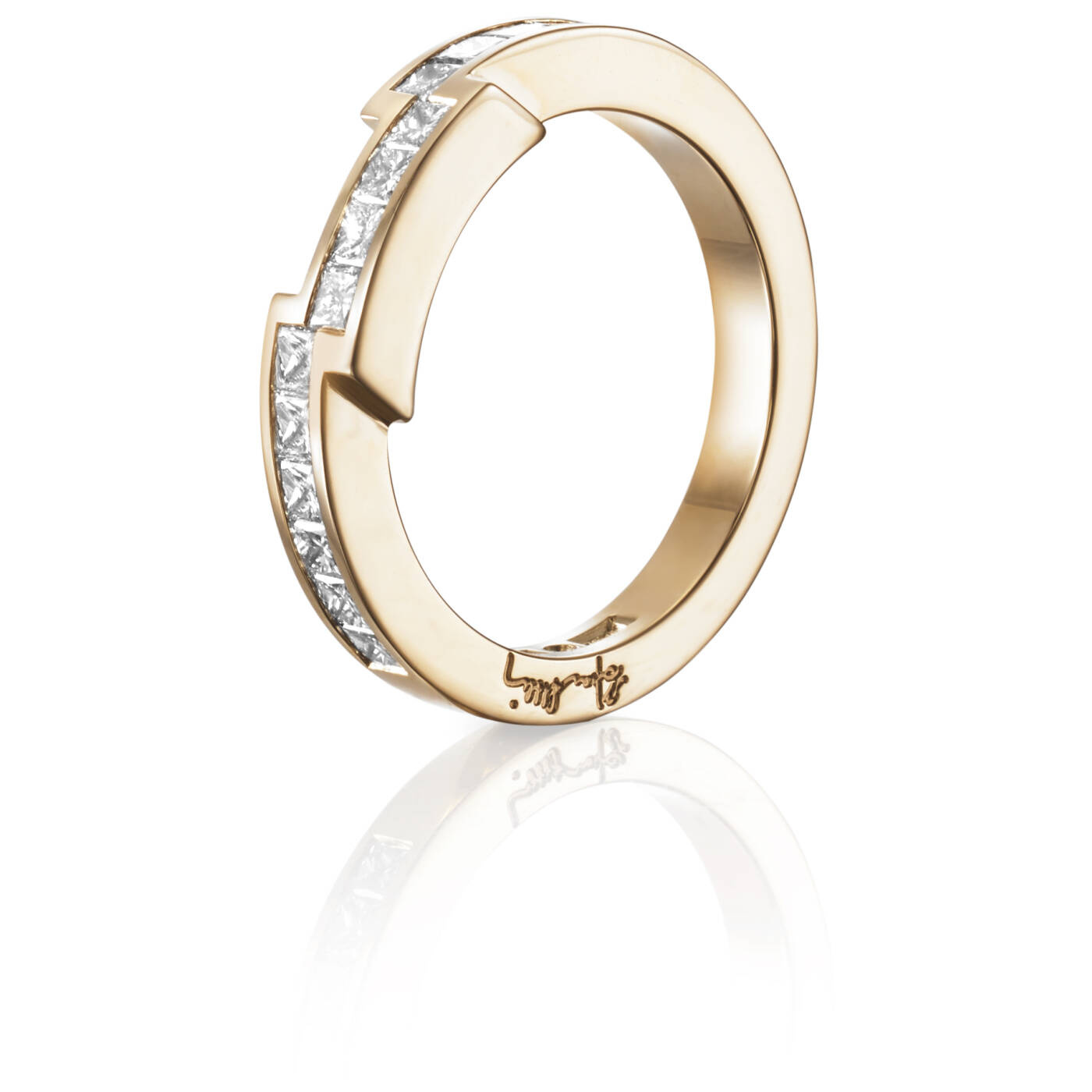 Rock Queen Ring Gold