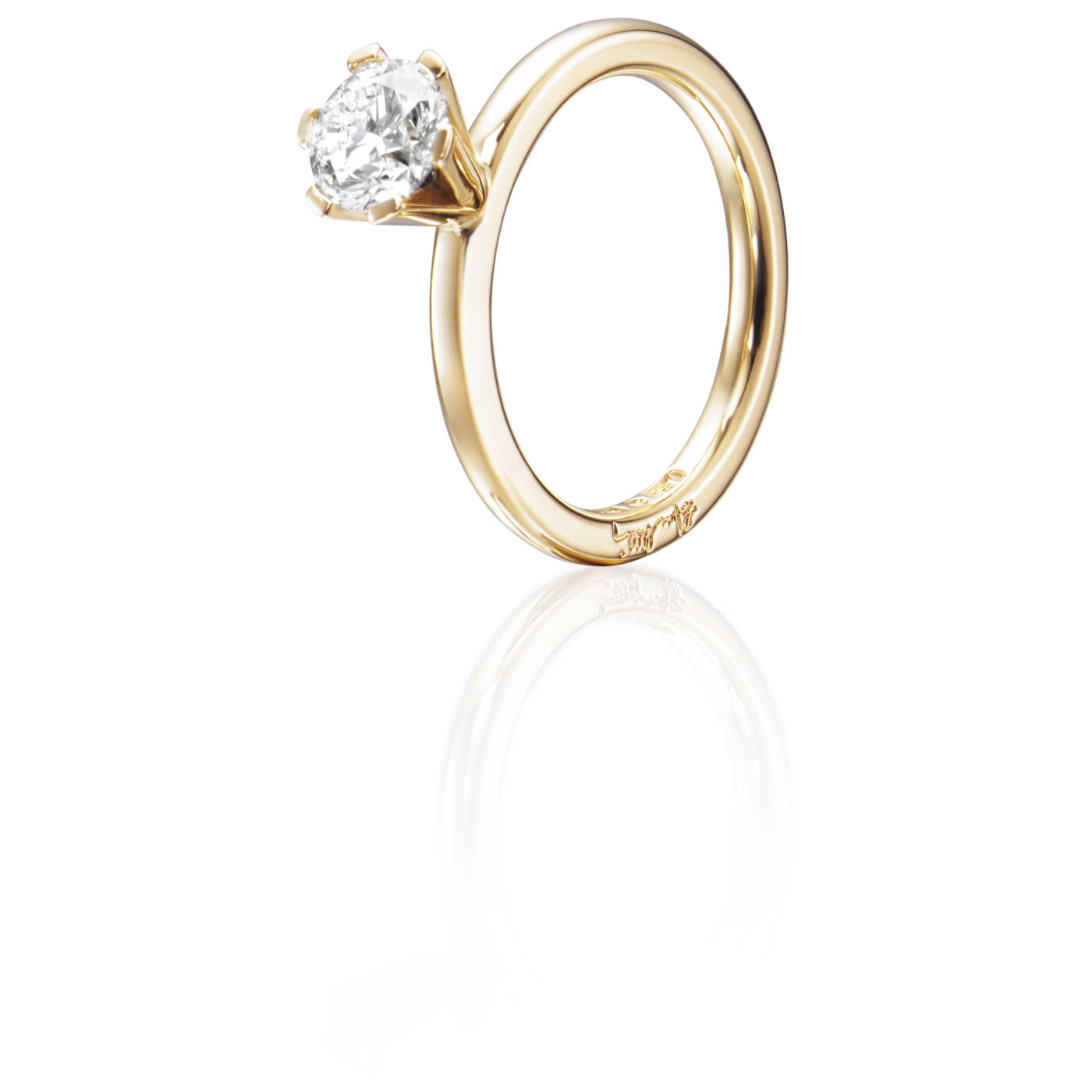 High On Love 1.0 ct Diamonds Ring Gold