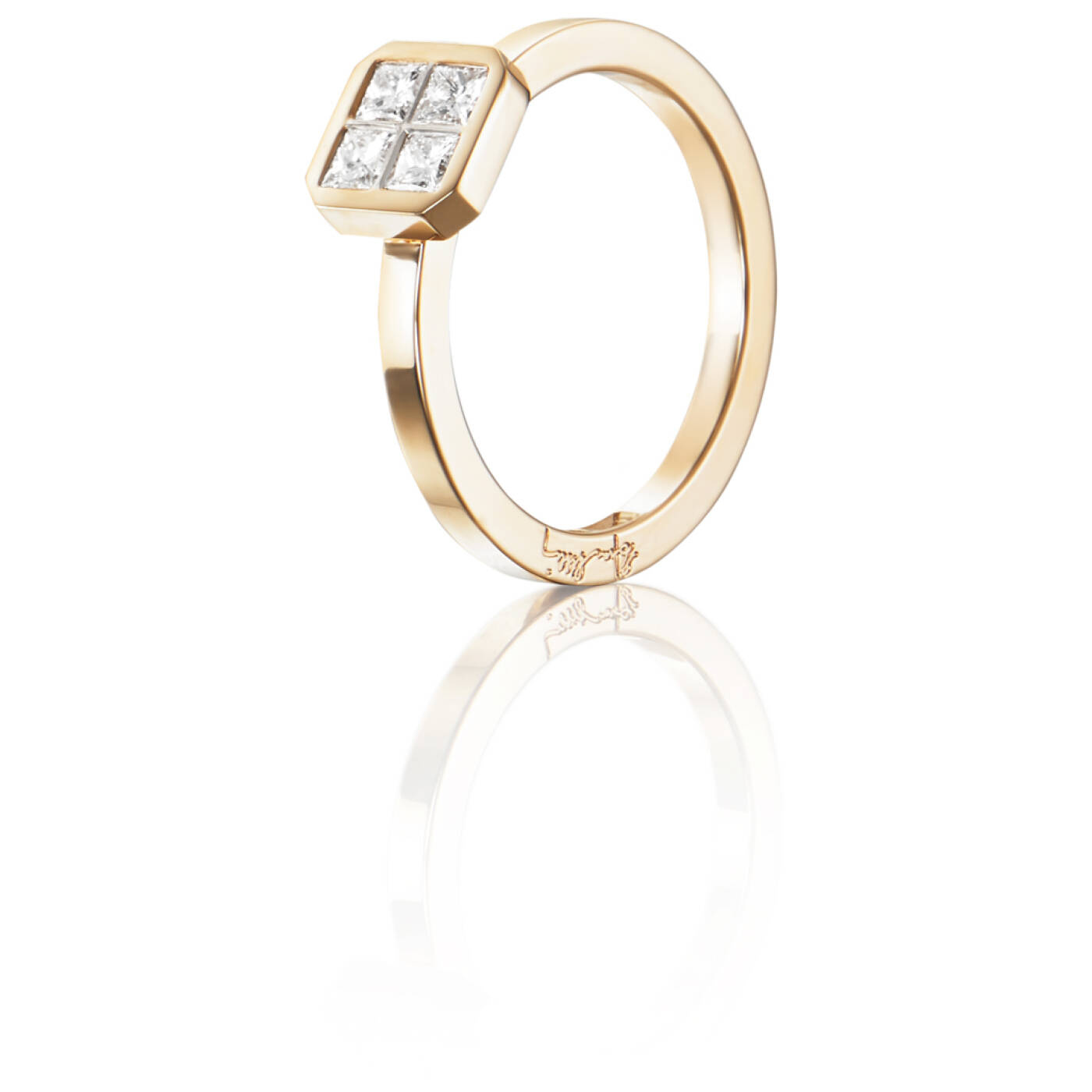 4 Love 0.40 ct Diamonds Ring Gold