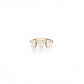 Baguette Wedding 0.60 ct Diamonds Ring Gold