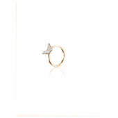 Little Miss Butterfly & Stars Ring Gold