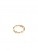 One Love & Stars Thin Ring Gold