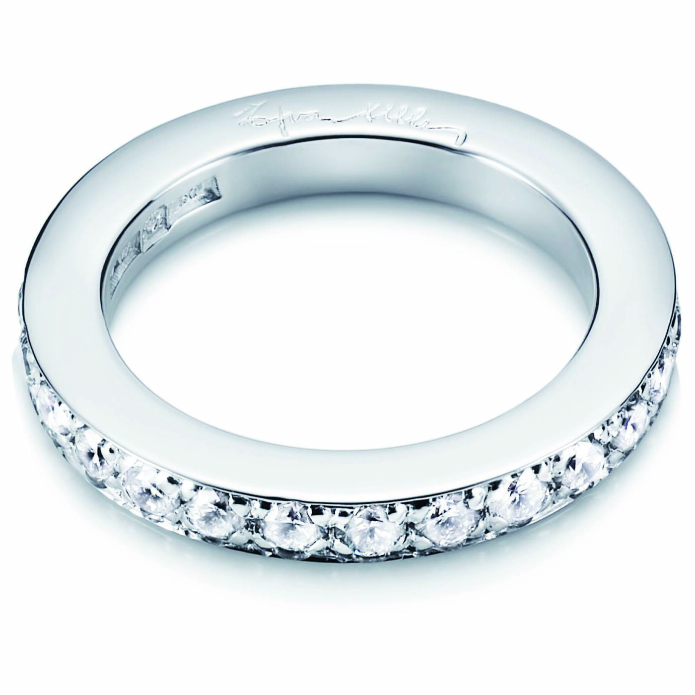 Big Stars & Signature Ring White gold