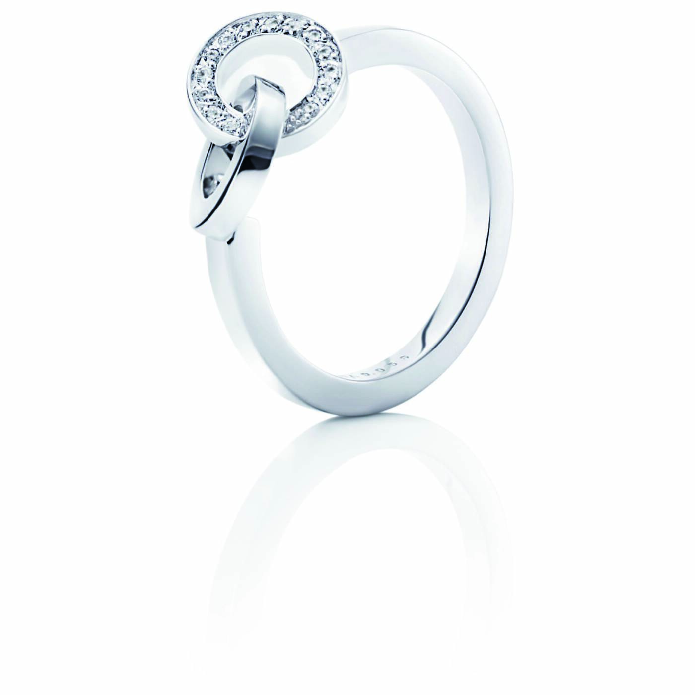 You & Me Ring White gold