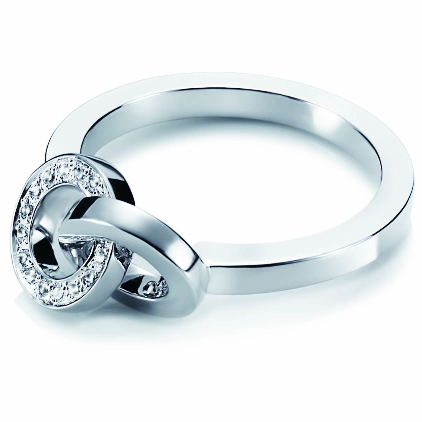 You & Me Ring White gold